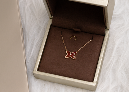 [LuxJewelry]JEUX DE NECKLACE 1 DIAMOND
