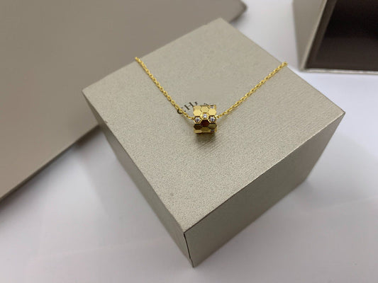 [LuxJewelry]BEE LOVE DIAMOND NECKLACE