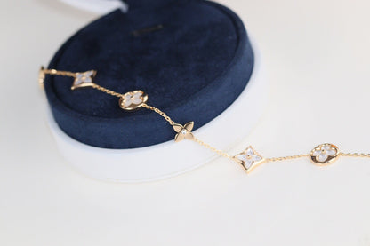 [LuxJewelry]LEAF CLOVER BRACELET