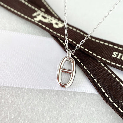 [LuxJewelry]HM PIG NOSE NECKLACE