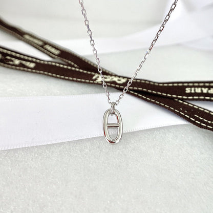 [LuxJewelry]HM PIG NOSE NECKLACE
