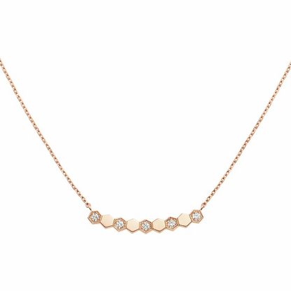 [LuxJewelry]BEE MY LOVE DIAMOND NECKLACE