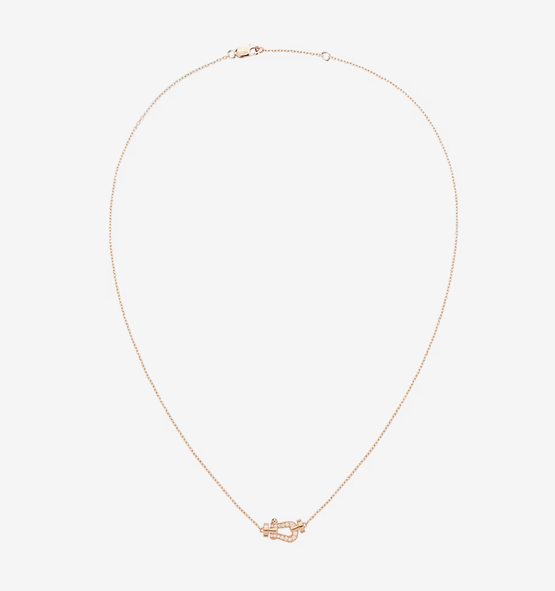[LuxJewelry]FORCE 10 DIAMOND PINK GOLD NECKLACE MINI MODEL