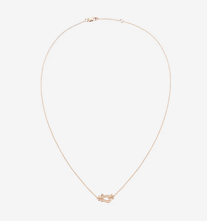 [LuxJewelry]FORCE 10 DIAMOND PINK GOLD NECKLACE MINI MODEL