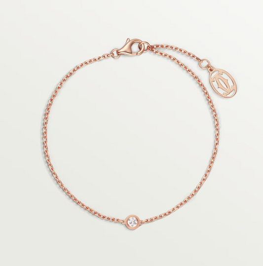 [Top&on]DAMOUR DIAMOND LINK BRACELET