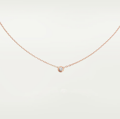 [LuxJewelry]DAMOUR DIAMOND NECKLACE