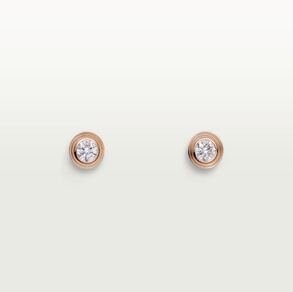 [LuxJewelry]DAMOUR DIAMOND EARRINGS