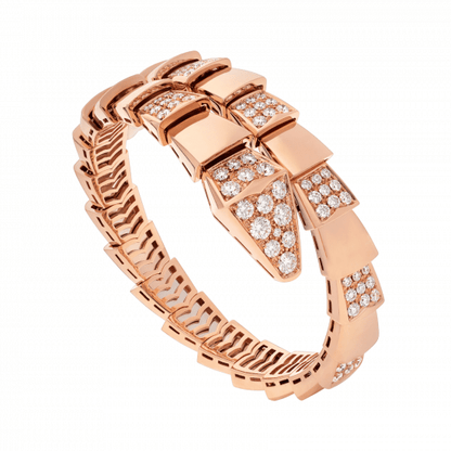 [LuxJewelry]SERPENTI BRACELET PINK GOLD DIAMOND