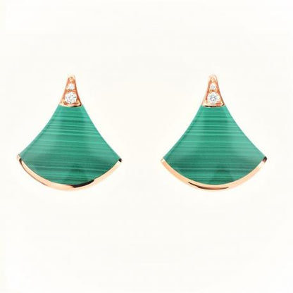 [LuxJewelry]DIVAS DREAM EARRINGS PINK GOLD