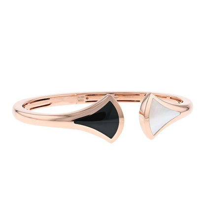 [LuxJewelry]DREAM BRACELET OPEN PINK GOLD MOP