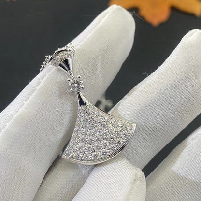 [LuxJewelry]DREAM NECKLACE SILVER FULL DIAMOND
