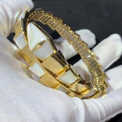 [LuxJewelry]SERPENTI BRACELET MOP GOLD