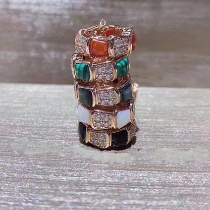 [LuxJewelry]SERPENTI PEDANT DIAMOND NECKLACE