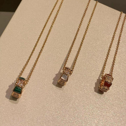 [LuxJewelry]SERPENTI PEDANT DIAMOND NECKLACE
