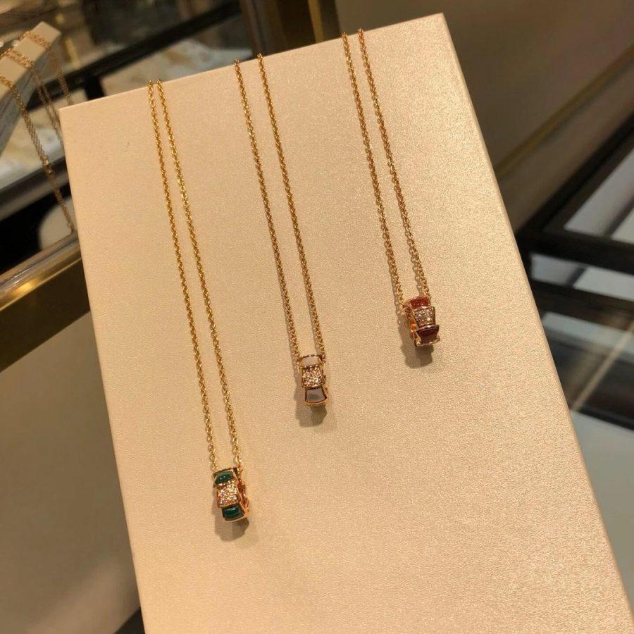 [LuxJewelry]SERPENTI PEDANT DIAMOND NECKLACE