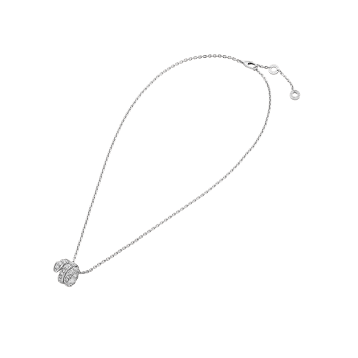 [LuxJewelry]SERPENTI  NECKLACE DOUBLE RING DIAMOND