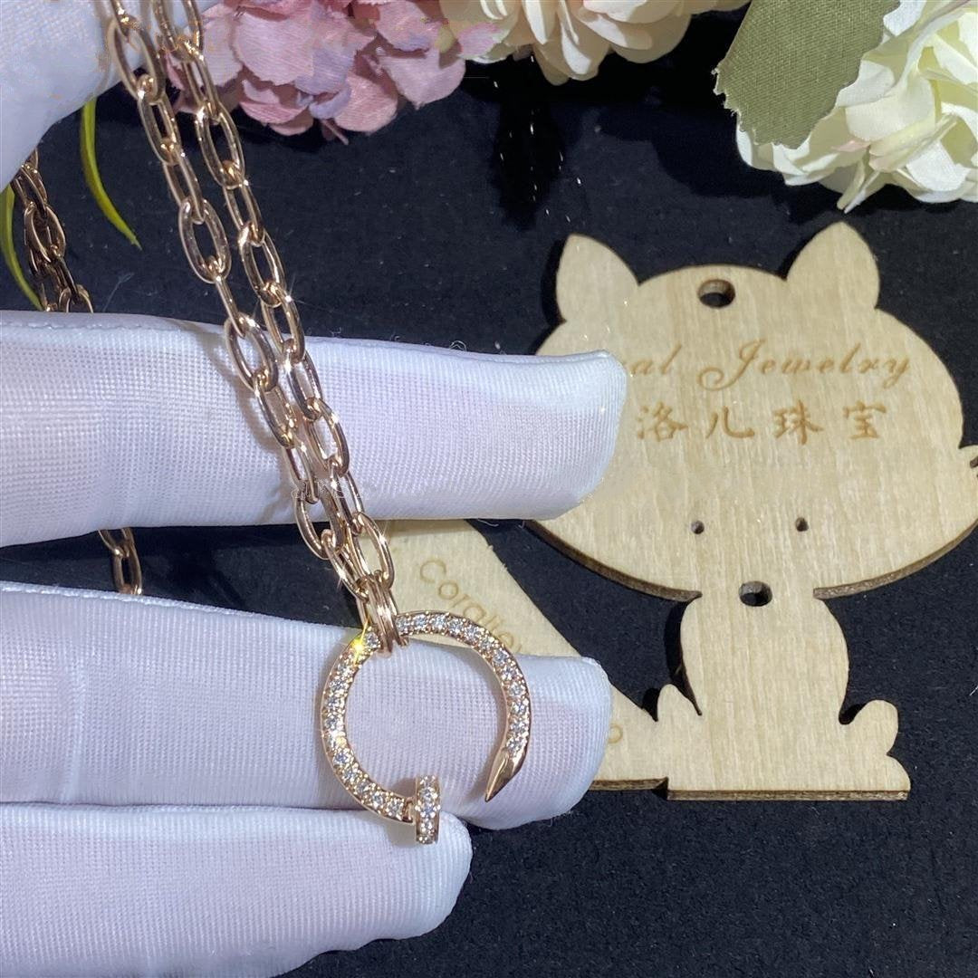[LuxJewelry]JUSTE NECKLACE DIAMONDS