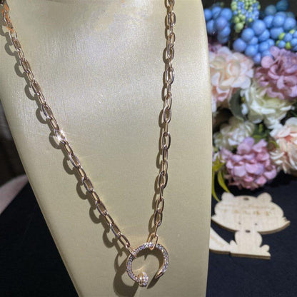 [LuxJewelry]JUSTE NECKLACE DIAMONDS