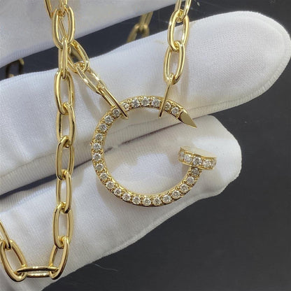 [LuxJewelry]JUSTE NECKLACE DIAMONDS