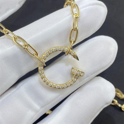 [LuxJewelry]JUSTE NECKLACE DIAMONDS