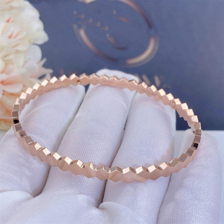 [LuxJewelry]BEE LOVE PINK GOLD BRACELET