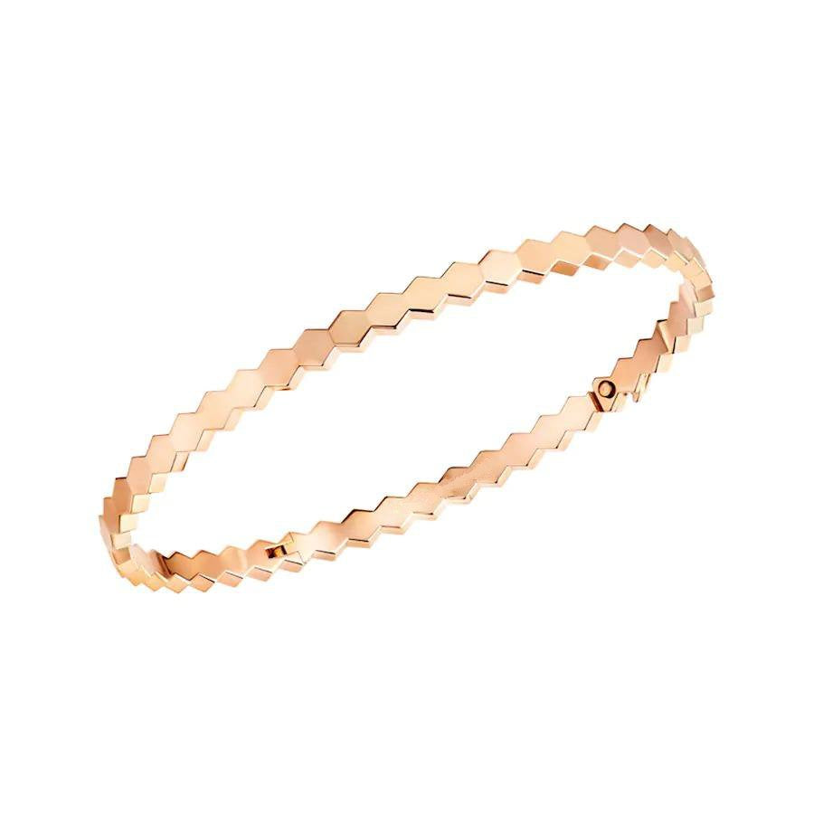 [LuxJewelry]BEE LOVE PINK GOLD BRACELET