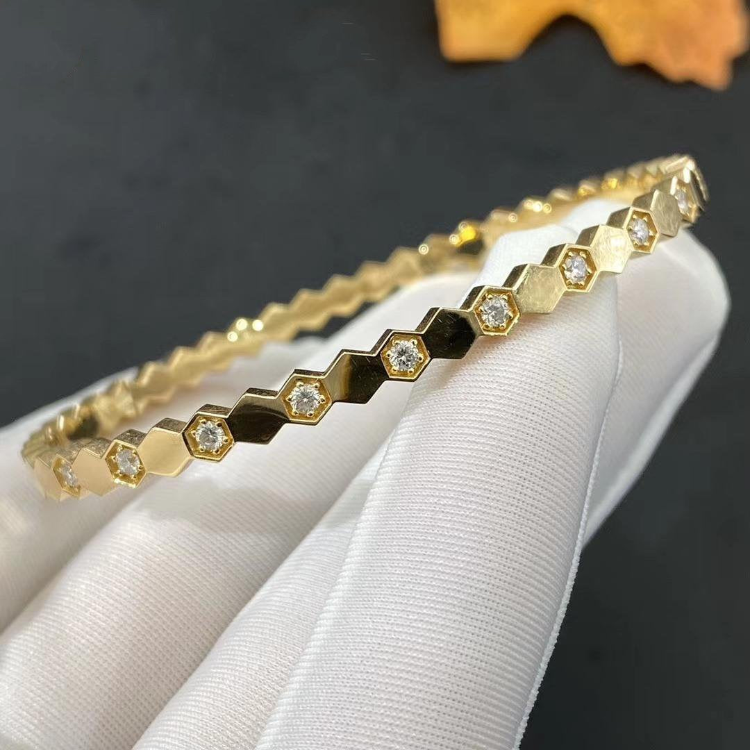 [LuxJewelry]BEE LOVE GOLD DIAMOND BRACELET