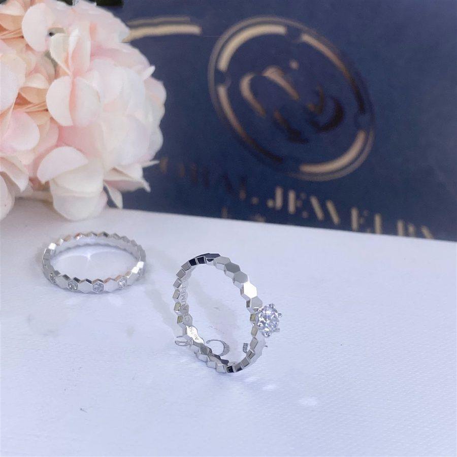 [LuxJewelry]BEE LOVE RING SILVER 1 DIAMOND
