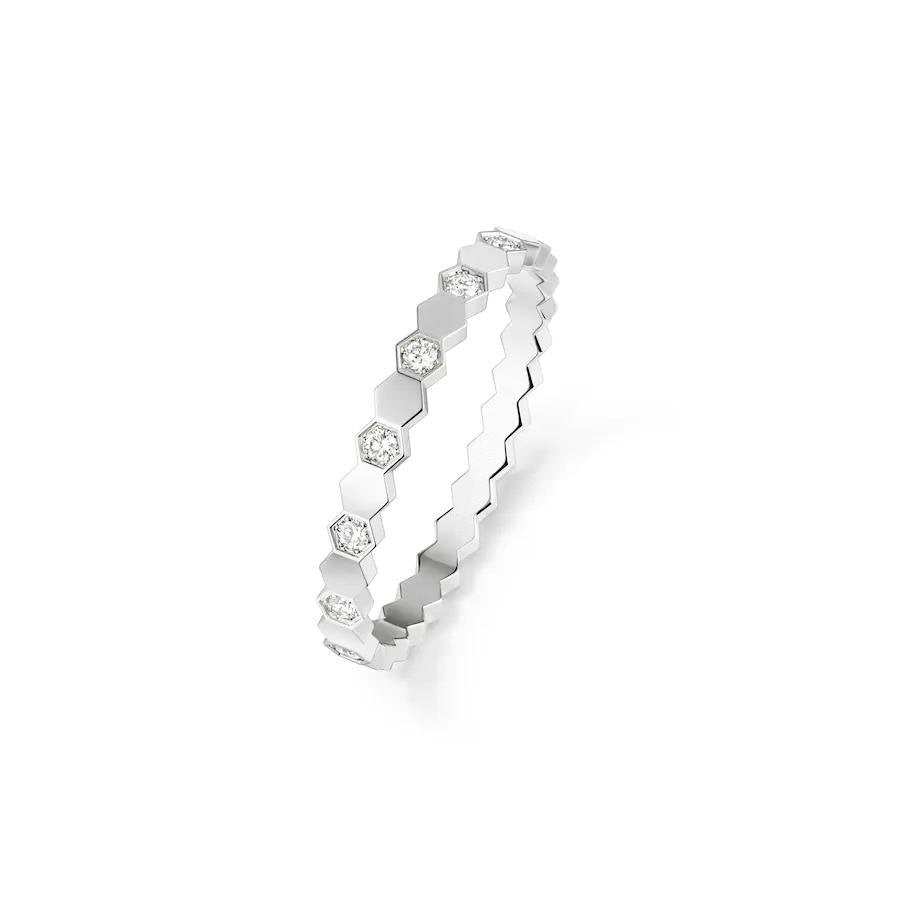[LuxJewelry]BEE LOVE RING SILVER DIAMOND