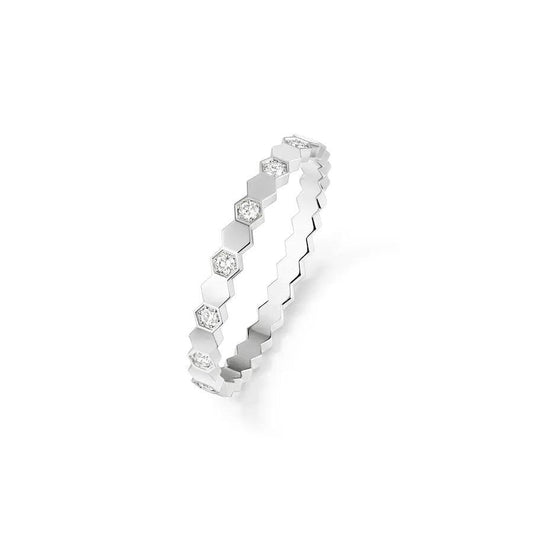 [LuxJewelry]BEE LOVE RING SILVER DIAMOND