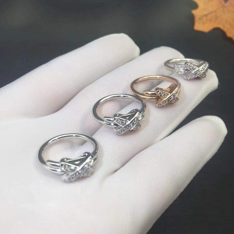[LuxJewelry]JEUX DE SILVER DIAMOND RING