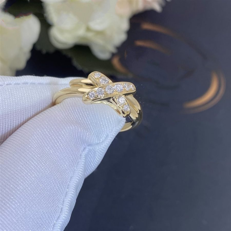 [LuxJewelry]JEUX DE GOLD DIAMOND RING