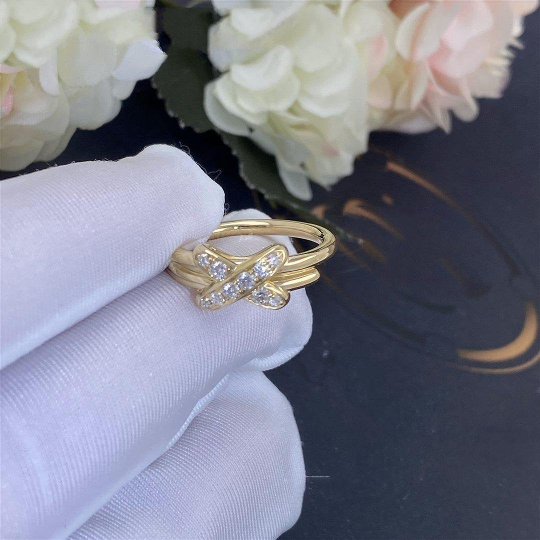 [LuxJewelry]JEUX DE GOLD DIAMOND RING