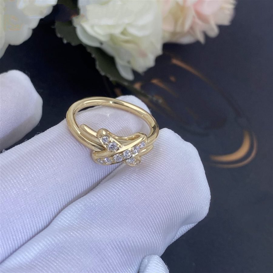 [LuxJewelry]JEUX DE GOLD DIAMOND RING