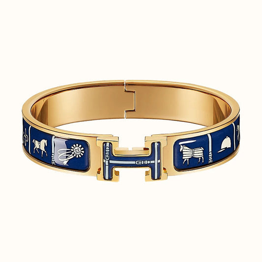[LuxJewelry]H COUVERTURES DARK BLUE BRACELET