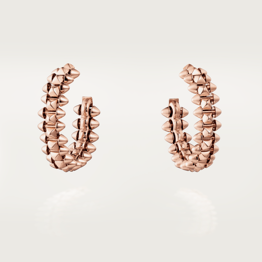 [LuxJewelry]CLASH SMALL HOOP EARRINGS