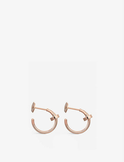 [LuxJewelry]JUSTE EARRINGS PINK GOLD