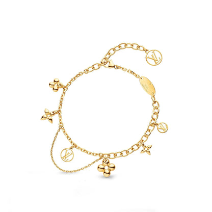 [LuxJewelry]BLOOMING PINK GOLD MOP BRACELET