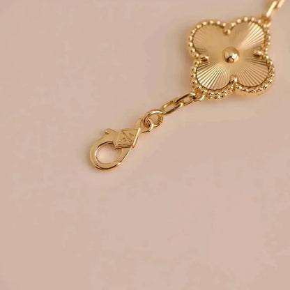 [LuxJewelry]CLOVER 5 FLOWERS LASER BRACELET