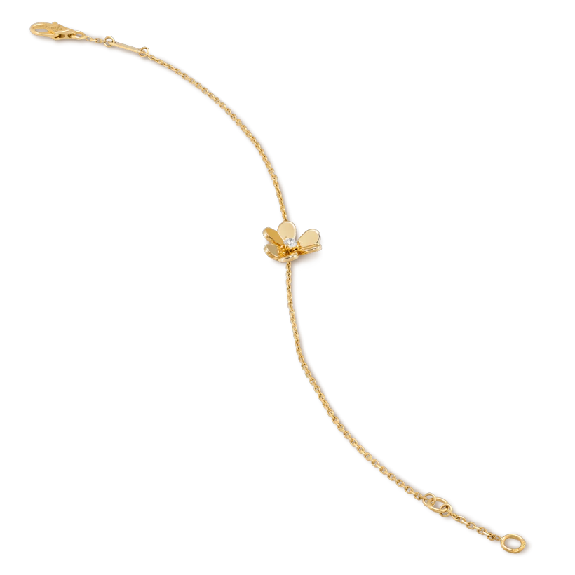 [LuxJewelry]FRIVOLE GOLD FLOWER BRACELET