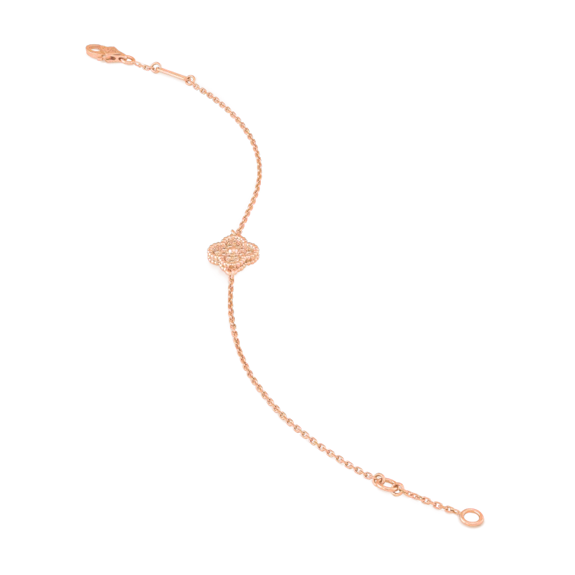 [LuxJewelry]CLOVER SINGLE FLOWER BRACELET