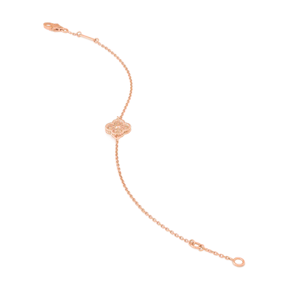 [LuxJewelry]CLOVER SINGLE FLOWER BRACELET