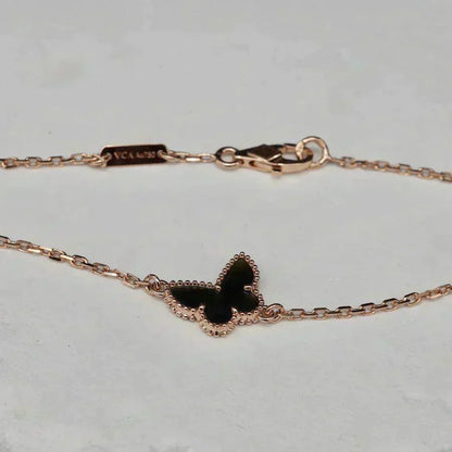 [LuxJewelry]BUTTERFLY ONYX  BUTTERFLY BRACELET