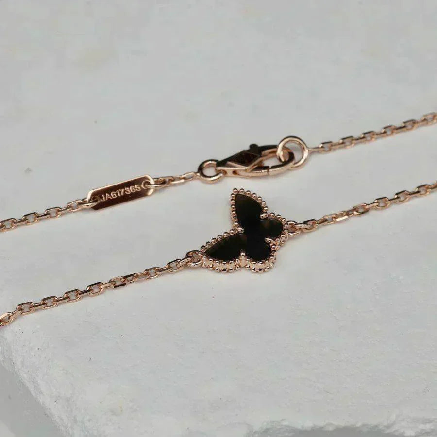 [LuxJewelry]BUTTERFLY ONYX  BUTTERFLY BRACELET