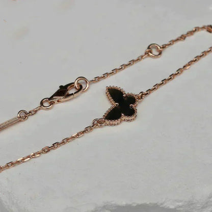 [LuxJewelry]BUTTERFLY ONYX  BUTTERFLY BRACELET