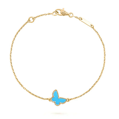 [LuxJewelry]BUTTERFLY TURQUOISE BUTTERFLY BRACELET