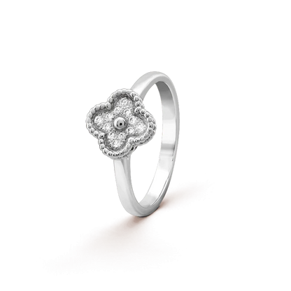 [LuxJewelry]CLOVER DIAMOND RING