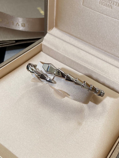 [LuxJewelry]SERPENTI VIPER SILVER BRACELET