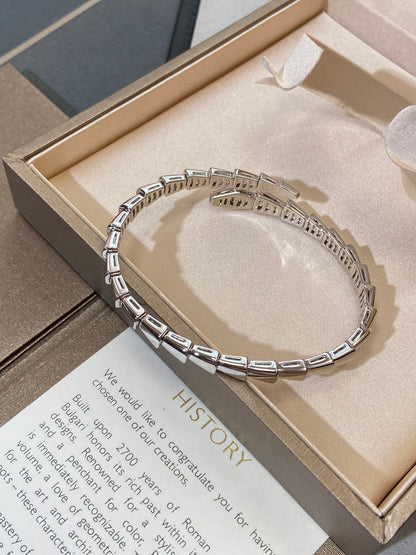 [LuxJewelry]SERPENTI VIPER SILVER BRACELET