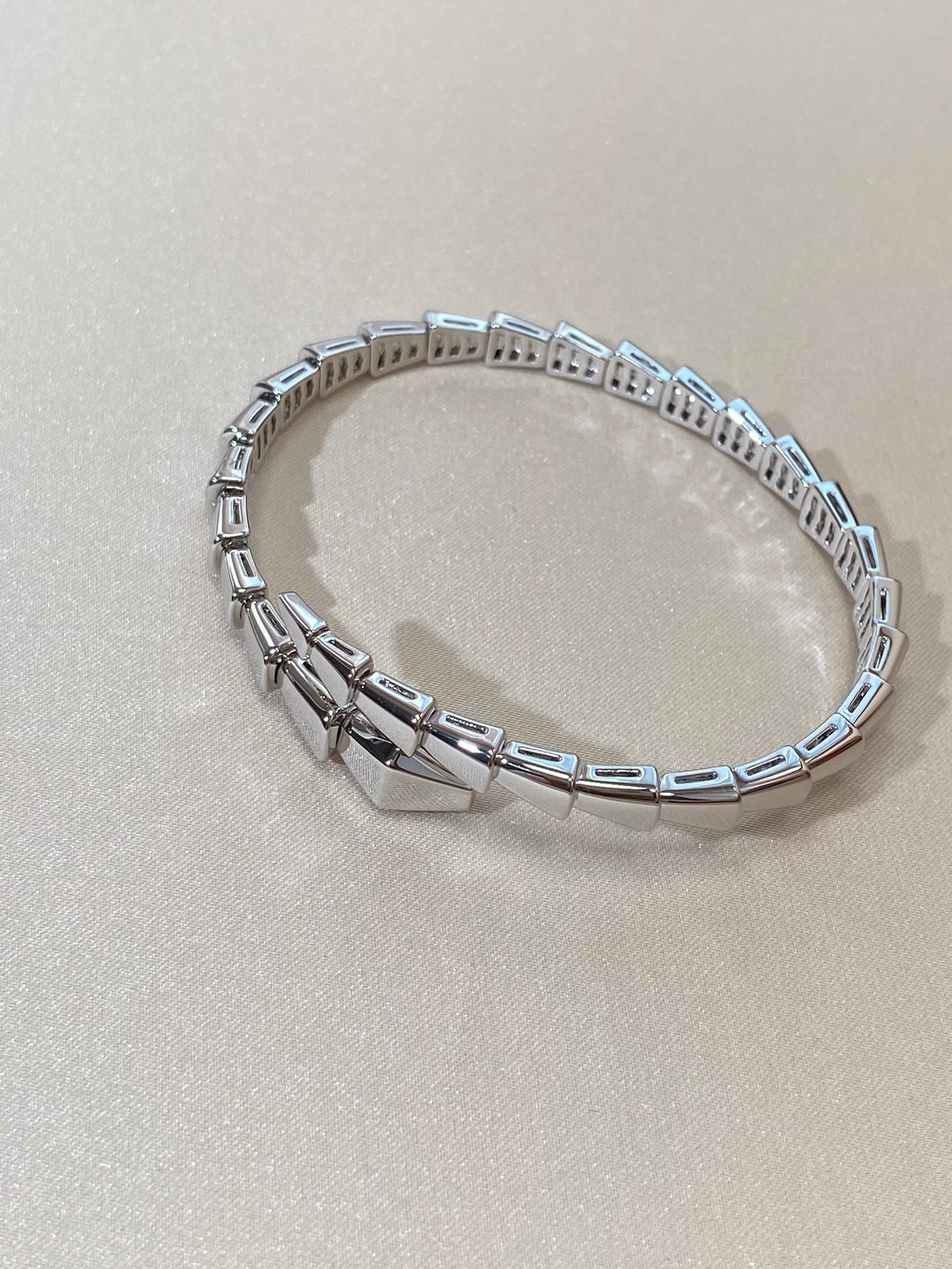 [LuxJewelry]SERPENTI VIPER SILVER BRACELET